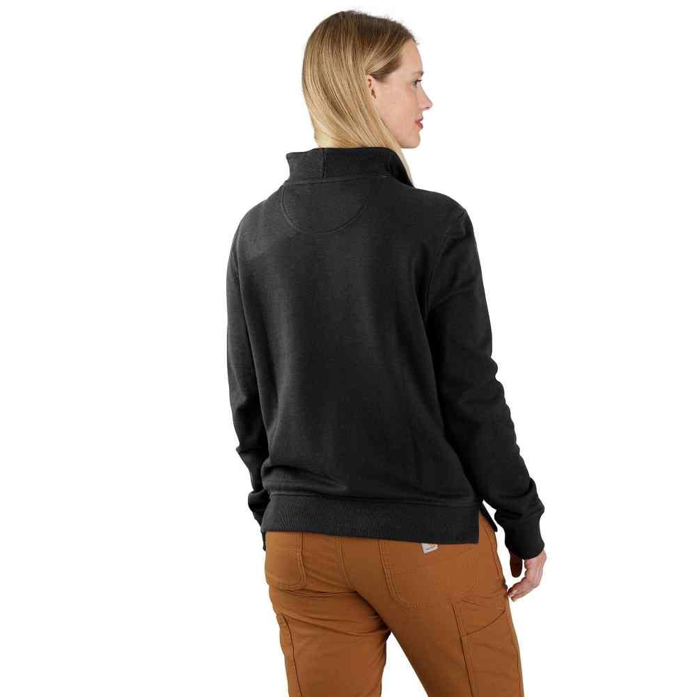 Relaxed Fit Midweight Half-Zip Sweatshirt - Image 3