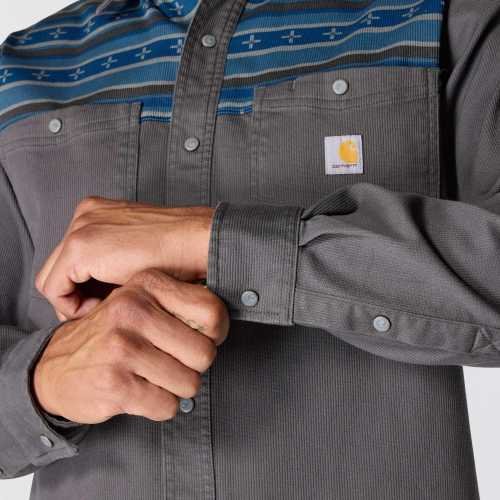 Montana Rugged Flex? Relaxed Fit Corduroy Long-Sleeve Shirt - Image 4