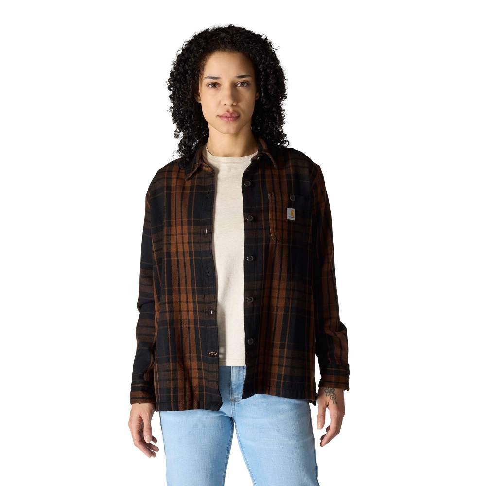 TENCEL? Fiber Series Loose Fit Twill Plaid Shirt