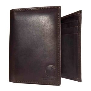 Oil Tan Leather Trifold Wallet