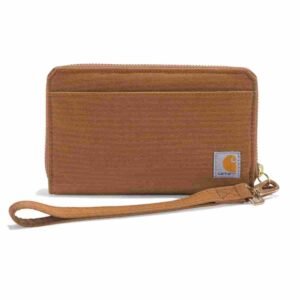 Nylon Duck Lay-Flat Clutch Wallet
