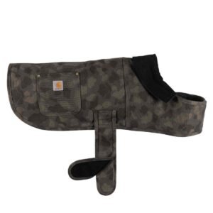 Firm Duck Insulated Dog Camo Chore Coat